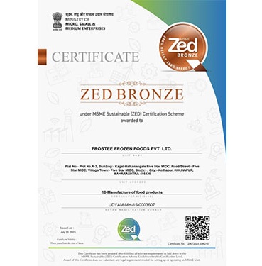 certificate zed bronze